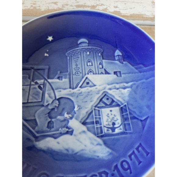 B&g‎ Copenhagen Christmas 9077 1977 Denmark plate b - Picture 3 of 3